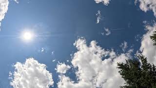 Blue Sky Clouds Calming Relaxing Clip