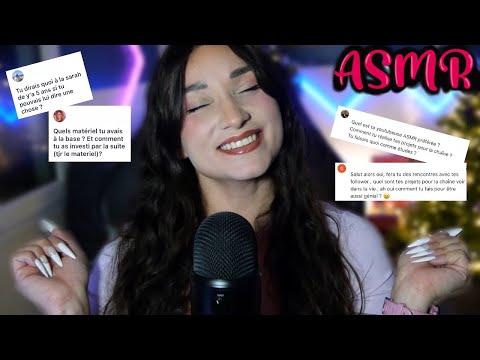 ASMR FAQ SPÉCIAL 50K 🫶🏼 