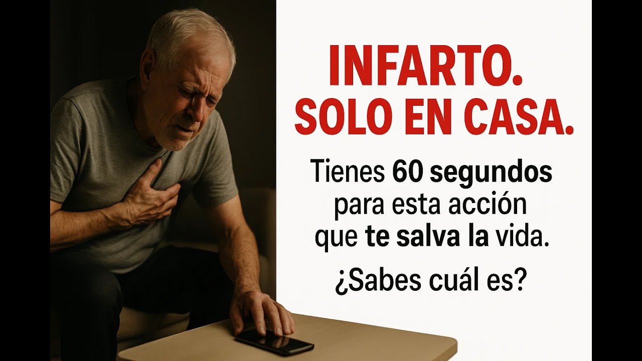 Un infarto te ataca solo en casa: La técnica de 60 segundos que aumenta ...