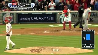 2012/10/11 Clippard fans Holliday
