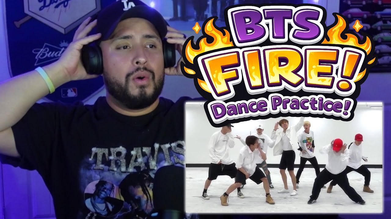 Реакция на [ХОРЕОГРАФИЮ] BTS (방탄소년단) Танцевальная практика «FIRE»!