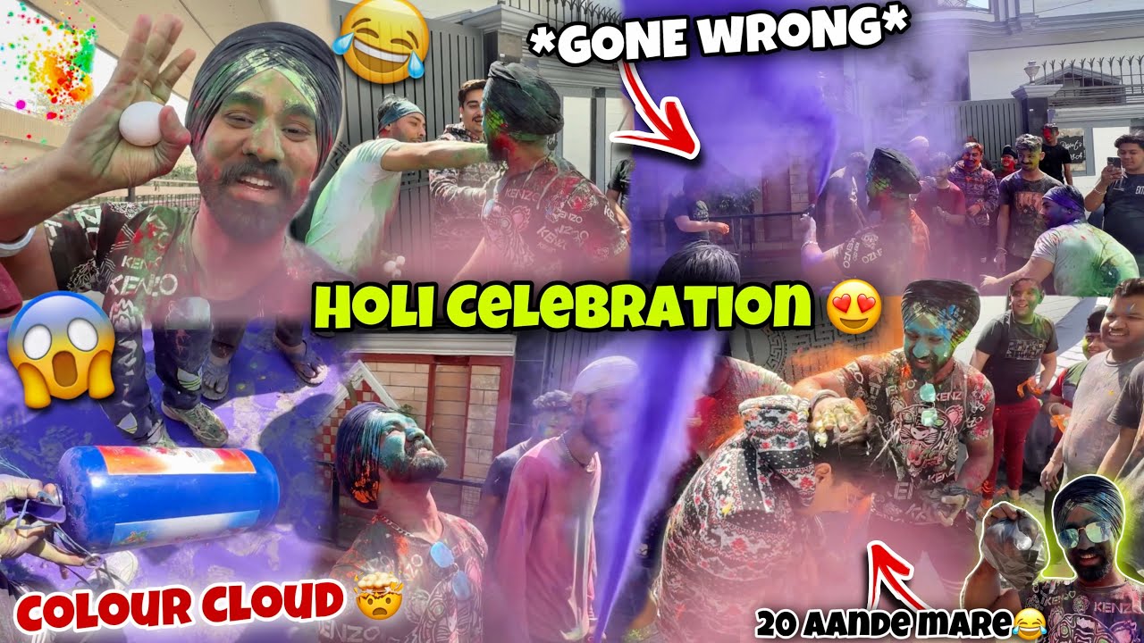 HOLI CELEBRATION 2023🔥 Part - 2 | Bura Na Maano😍*Holi Hai* | GONE WRONG😱