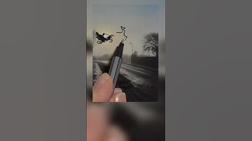 "Santa" - Fun Art - #short - #shorts #art #fun #ideas #illusion #Yo2condoit Demo No.442