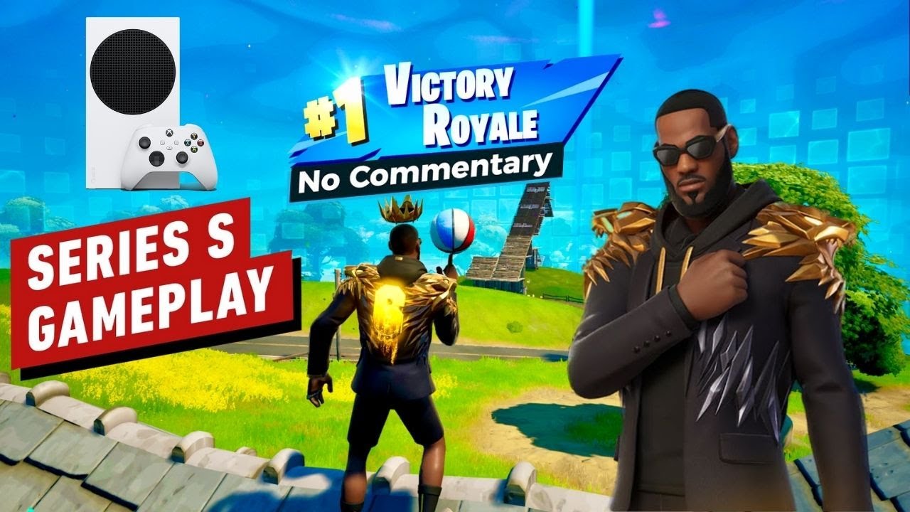 Claim Victory with the New Xbox Series S - Fortnite and Rocket