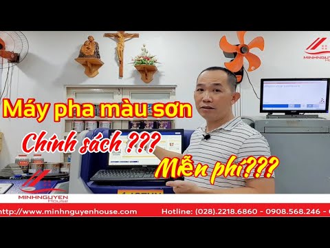 Mã Màu Sơn Expo - Máy pha màu sơn vi tính | Chính sách lắp đặt máy pha màu cho đại lý như thế nào? | Minhnguyenhouse