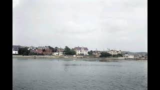 Vy över Stenungsund troligen taget från Stenungsön Stenungsund HistorikVy från sjön eller Stenungs