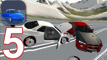 Car Crash Test Simulator 3d : Car Racing, Gameplay Walkthrough (iOS, Android) | Part 05