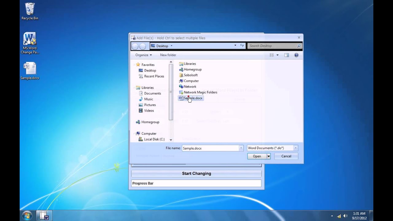 How To Use MS Word Change Page Setup In Multiple Documents Software How to use ms word change page setup in multiple documents software