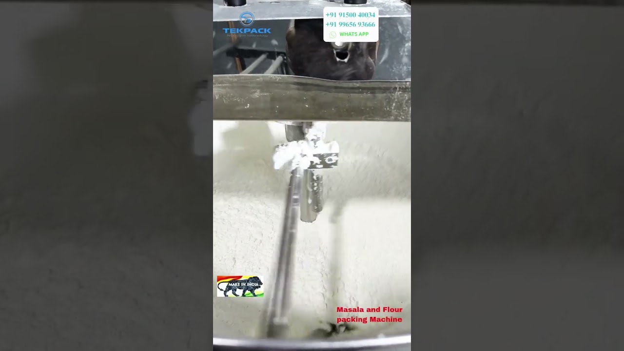 Fast Masala & Flour/Powder Packing Machine | Plug & Pack Solution ⚡