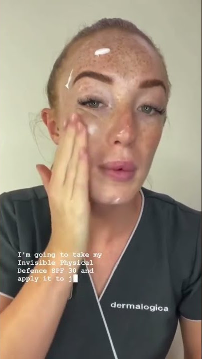 Dermlaogica SPF under UV Light