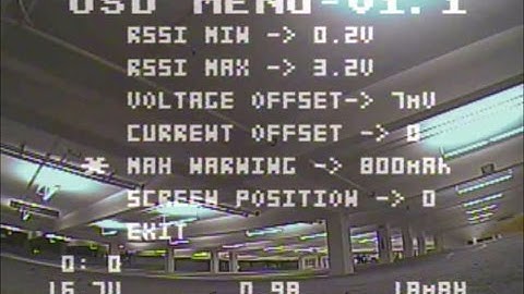RROSD V2 Menu Walkthrough