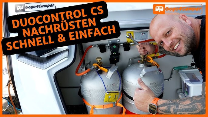 Truma DUO Control CS - Connect Two Gas Bottles Simultaneously in a  Motorhome 
