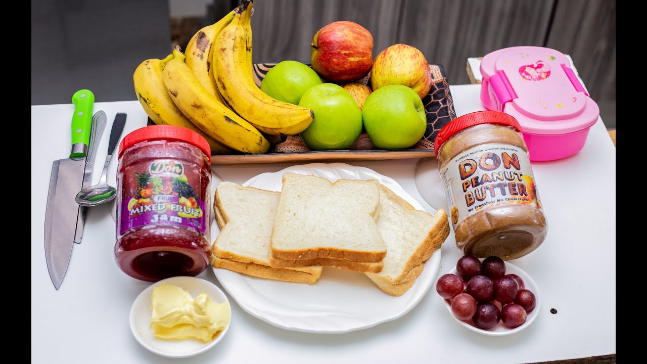 Peanut Butter Fruit Sandwich YouTube