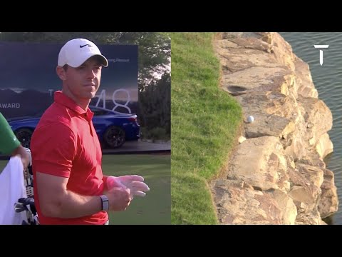 Rory mcilroy's luckiest ever golf shot