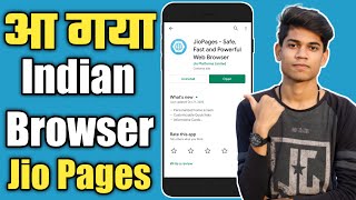 Jio Pages - How To Use Jio Pages In Hindi | Jio Pages Kaise Use Kare | Jio Browser Full Tutorial screenshot 4