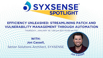 Spotlight Webinar | Efficiency Unleashed: Streamlining Vulnerability Management through Automation