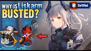 A defenderknights player rambling about Liskarm for 5 minutes [Arknights]
