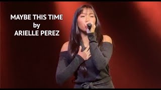 Maybe This Time - ARIELLE PEREZ
One of the rising Filipino-Canadian singers in Toronto, ARIELLE PEREZ, singing Sarah Geronimo’s MAYBE THIS TIME at the SOLD OUT SWEETNOTES Concert at GLOBAL EVENTS CENTRE on SEP 12 2025
#sweetnotes #maybethistime #arielleperez Maybe This Time - ARIELLE PEREZ