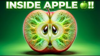 You've Never Seen an Apple 🍏 Like This | 3D Cellular Animation