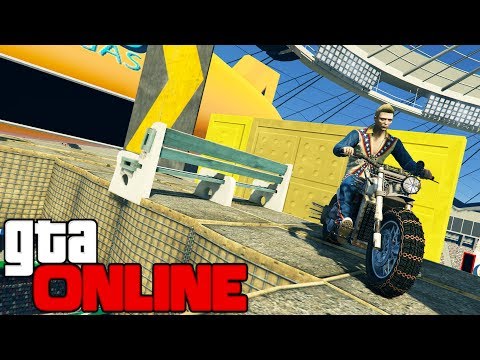 СКИЛЛ ТЕСТ НА АРЕНЕ, СЛЕЗЕШЬ С БАЙКА - ВЗОРВЕШЬСЯ (ГТА 5 ОНЛАЙН, GTA ONLINE)