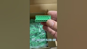 Tired of messy wiring? Introducing 5.08mm terminal block. #homyetparts #pcbengineering #diy #pcb