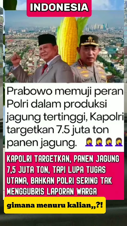 makin aneh segala jagung diurusin #videofyp #beritaterkini #videoviral #kabarindonesiaterkini