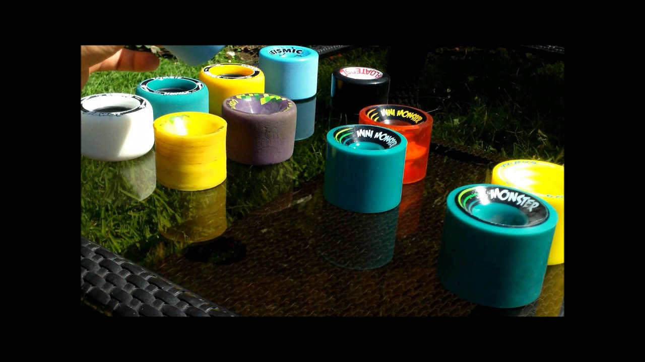 Lo que debes saber sobre llantas de longboard / slides / downhill / freeride / cruising