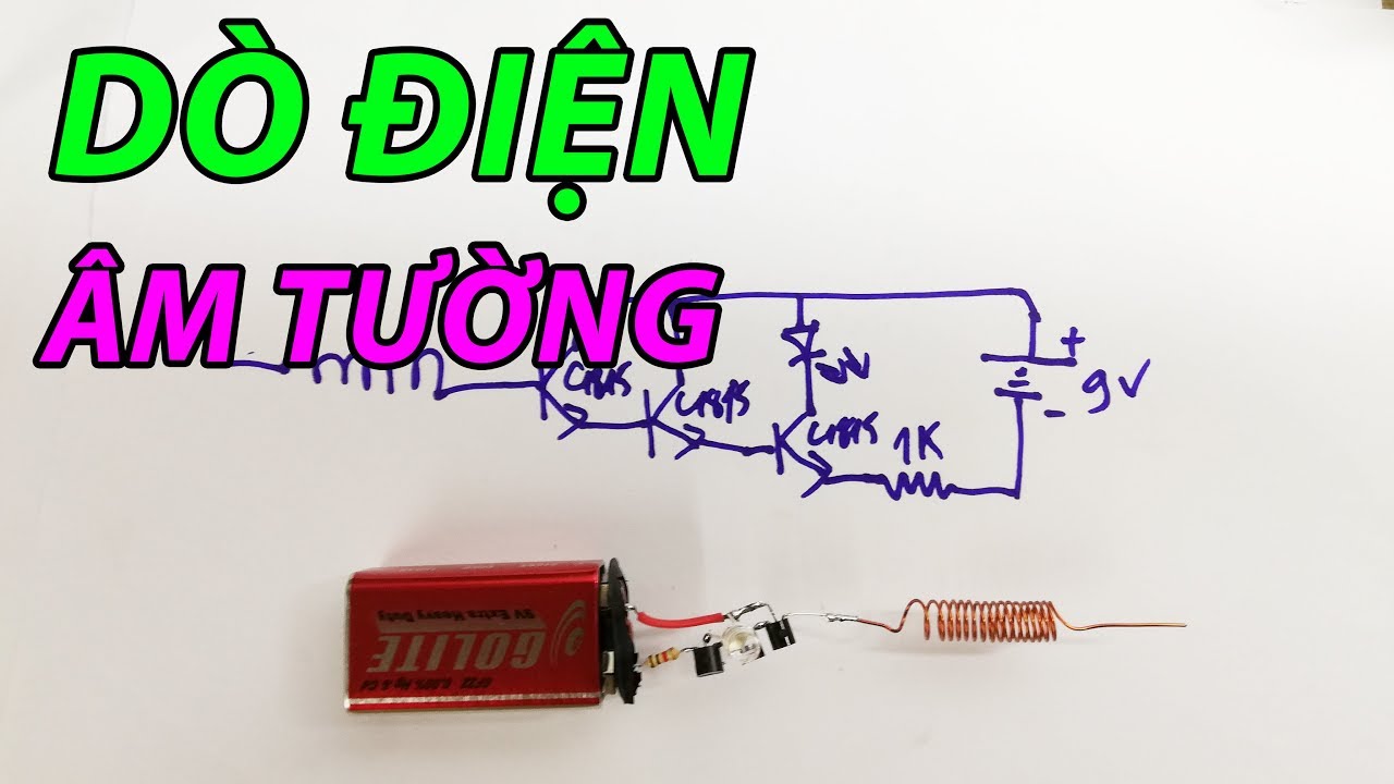 Wall detector circuit - YouTube