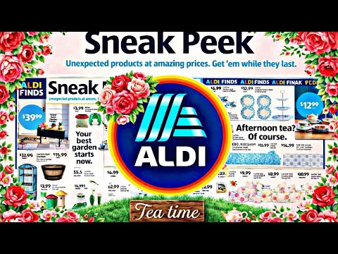 ALDI AD SNEAK PEEK 4/1/2026 4/7/2026 NEW ITEMS