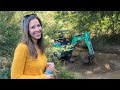 Bobcat Excavator: Preparing the Creek