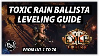 Leveling Toxic Rain Ballista (Ranger, Pathfinder) | Path of Exile, 3.21 Crucible