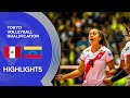 Peru vs. Venezuela - Highlights | CSV Women's Tokyo Volleyball Qualification 2020