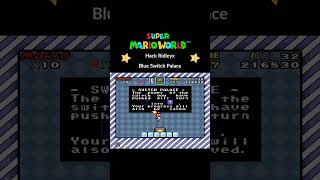 SMW Hack: Ridleyx Blue Switch Palace #smw #shorts #supermarioworld