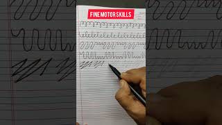 Easy pencil control scribbles #trending #Kindergarten #learning #Shorts