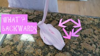 The Backwards Slime Challenge. I MADE UP A CHALLENGE!!