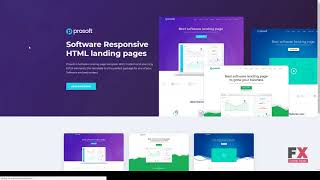 ProSoft - Software Landing Page HTML Template        Edvard Digby screenshot 2