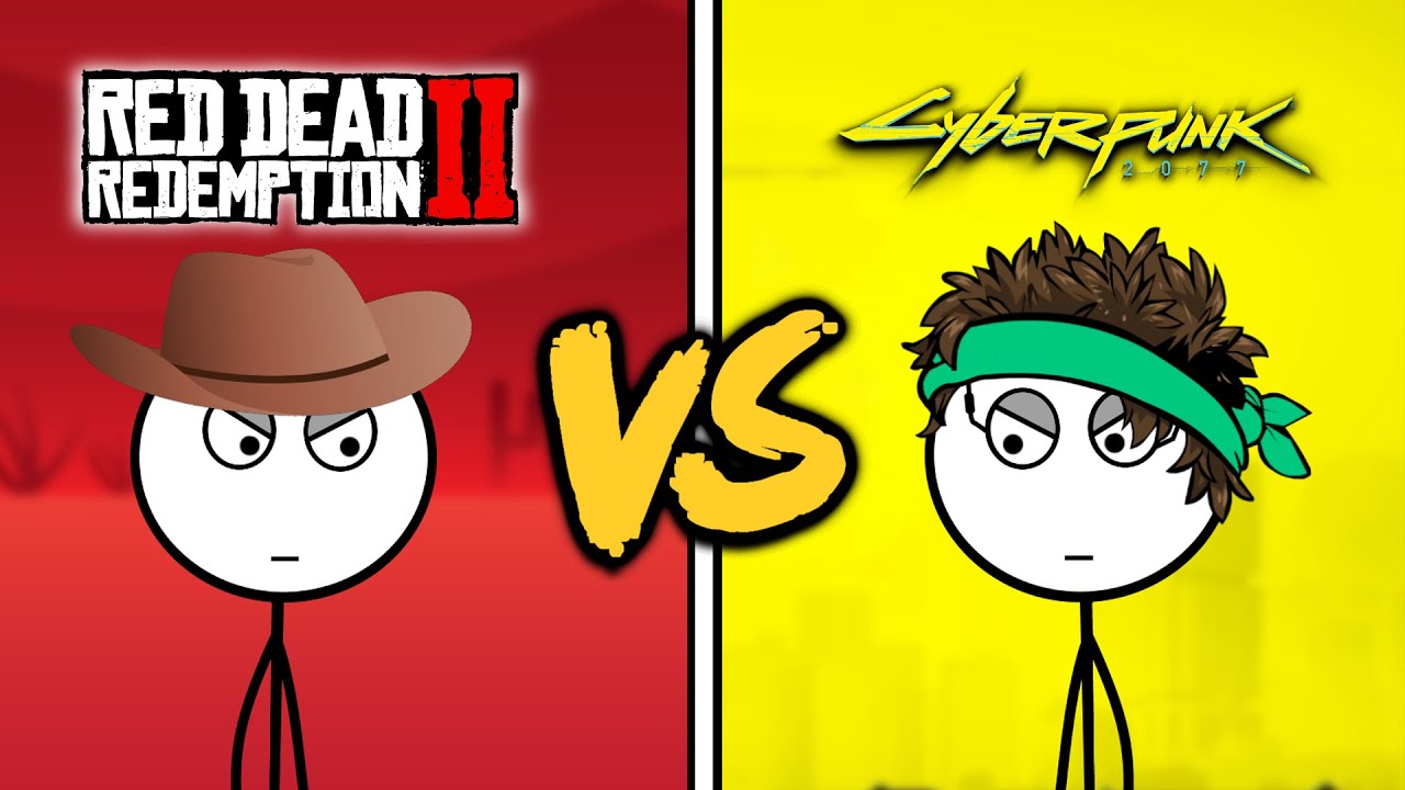 Red Dead Redemption 2 Gamers VS Cyberpunk 2077 Gamers - YouTube
