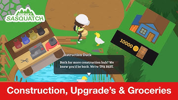 Sneaky Sasquatch - Construction, Upgrade