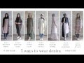 Modest Fashion | Style Guide - 7 Ways to Wear Denim