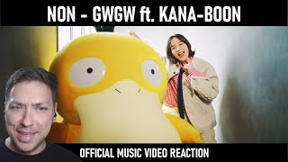 FIRST LISTEN! | NON (のん) - GwGw (Prod. KANA-BOON) | Pokemon Music | Official Music Video Reaction!