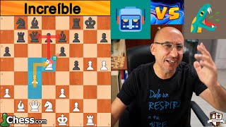 Increíble Partida de Ajedrez entre Máquinas!