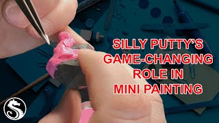 Mastering Miniature Masking: Using Silly Putty for Perfect Edges!