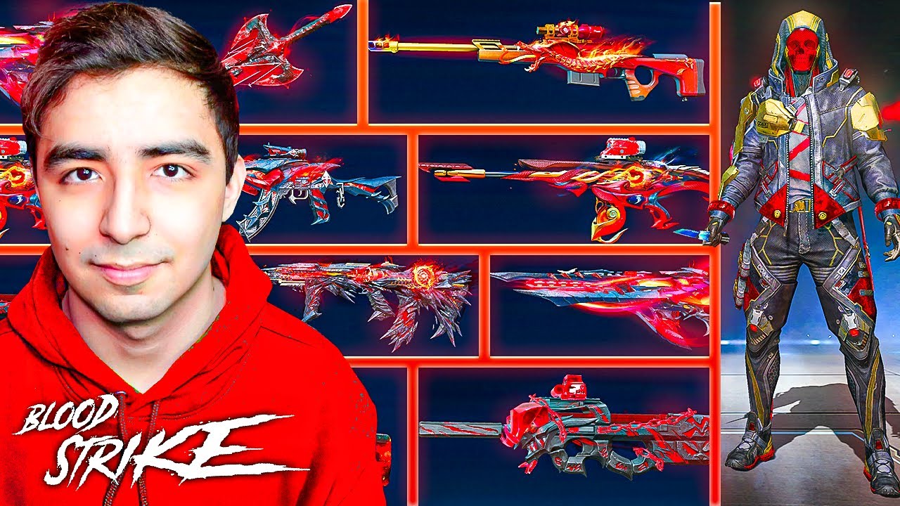 SÓLO PUEDO USAR COSAS de VILLANOS en BLOODSTRIKE! / RETO UN SÓLO COLOR / Orla22