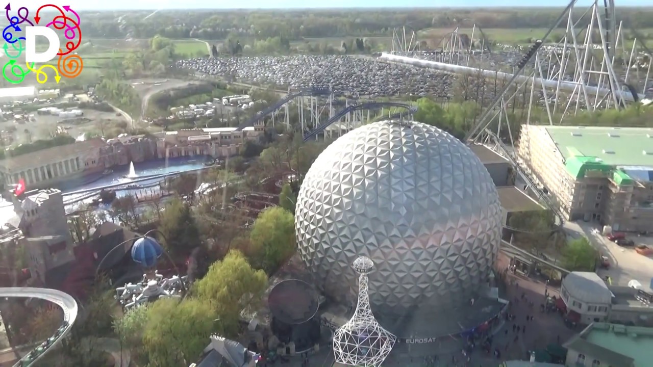 EUROPA PARK EUROTOWER ONRIDE HD POV SOARING OVER WORLD'S BEST