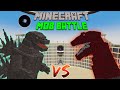 Godzilla Minus One(Berg210) Vs BLOODBATH Godzilla(Monarchgamer2007) - Minecraft Mob Battle 