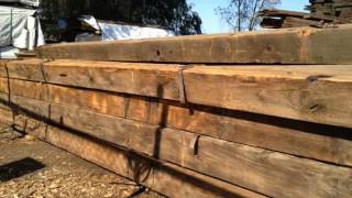 Reclaimed Softwood for sale in Fresno, California.