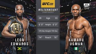 🔴 UFC 286: Leon Edwards vs. Kamaru Usman 3 | Full Fight & Highlights | Welterweight Title Bout