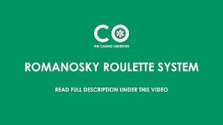 Romanosky Roulette System screenshot 4