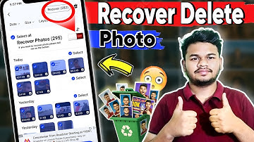 Delete Photo Wapas Kaise Laye 100% working trick | How To Recover Deleted Photo & Video On Android