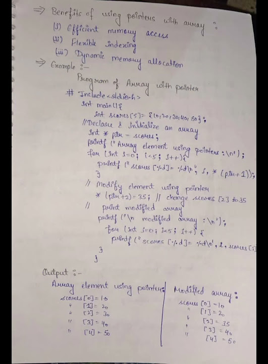 Btech 1st semester | PPS UNIT-4 | ALL BRANCHES | Handwritten notes ...